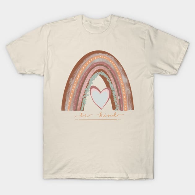 Be Kind Rainbow T-Shirt by Shea Klein